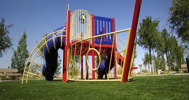 Artificial Grass Playground Installation Poway, Synthetic Turf Playground Company
